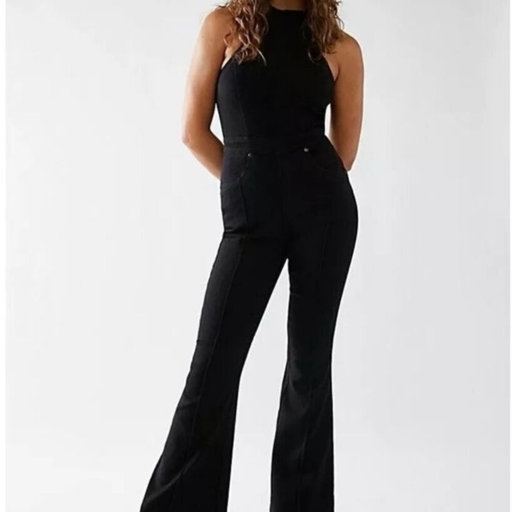 New We the free Sydney Denim Jumpsuit
